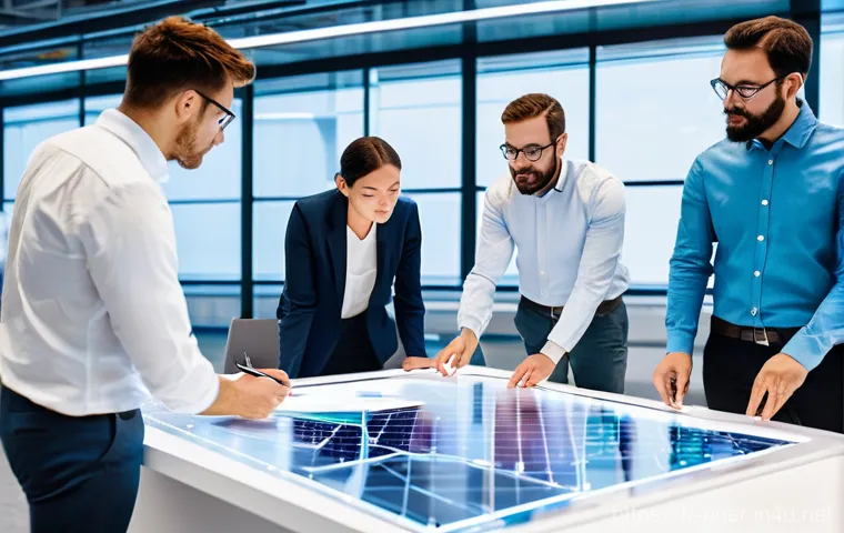 에너지기술 직무 관련 소프트웨어 추천 - **Prompt for Energy Simulation and Design:**
"A team of diverse, professional engineers, both ma...