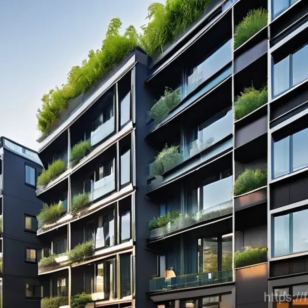 에너지기술 최신 논문 요약 - **Prompt 1: "Sustainable Urban Living with BIPV"**
A bright, wide-angle shot of a modern, multi-...